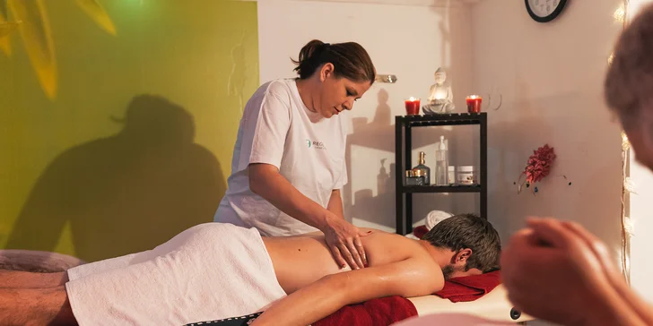 Relaxujte: 60 minut masáže podle výběru ze 7 druhů nebo párová masáž