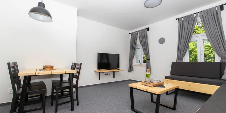 Letní či podzimní pobyt v Trenčianských Teplicích: moderní apartmány pro 2