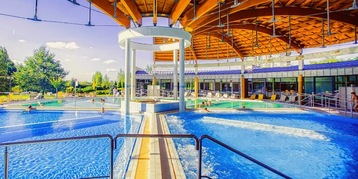 4* wellness pobyt v Maďarsku: polopenze a saunová i bazénová zóna