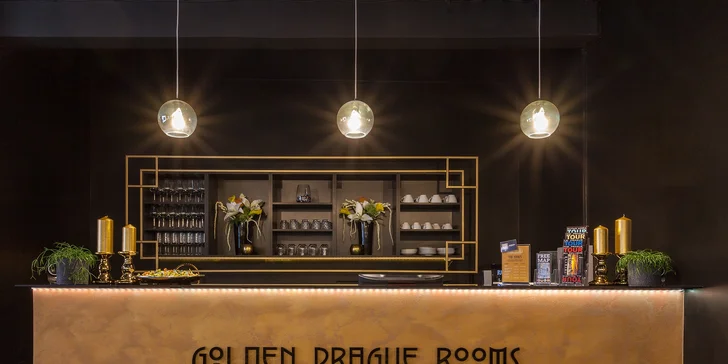 Romantický pobyt kousek od Staroměstského náměstí s welcome drinkem