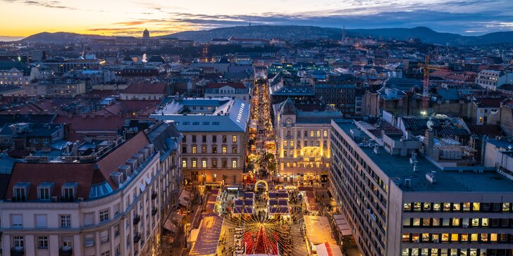 Poznejte krásy Budapešti: pobyt s možností snídaně v tichém a klidném prostředí