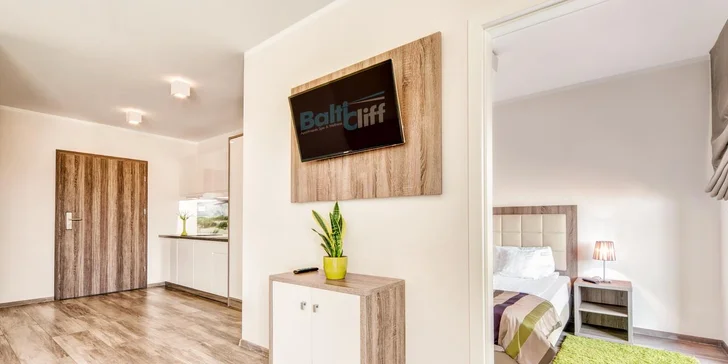 Baltské moře v Polsku: moderní apartmány s polopenzí a až 2 děti s pobytem zdarma