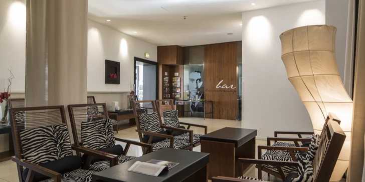 4* hotel mezi hlavním nádražím a Václavákem: prvotřídní snídaně, sauna a fitness neomezeně