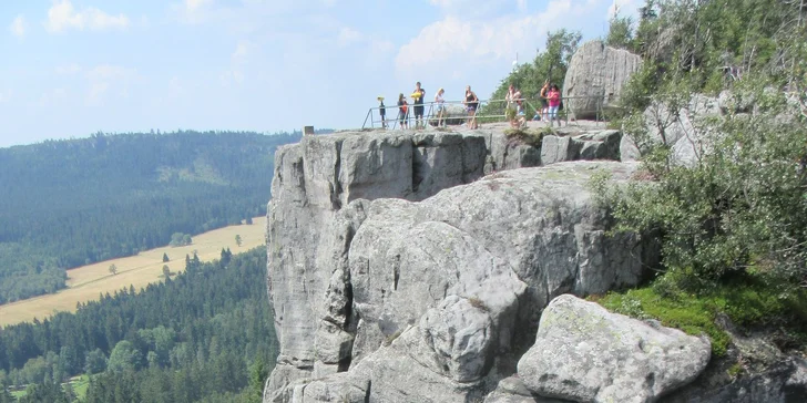 Cykloturistika a turistika - Broumovsko, Adršpach, Orl. hory až Krkonoše /Kladské pomezí/