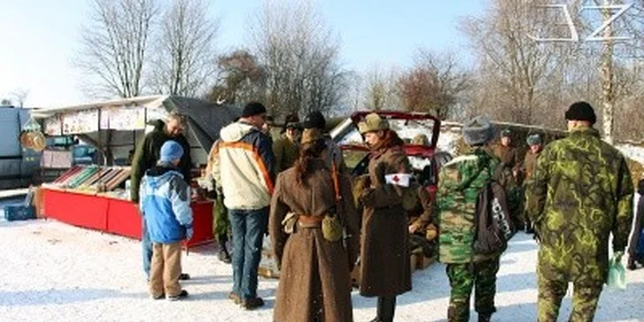 149 Kč za rodinný vstup na zimní bitvu v Army Parku. Oblíbená ukázka ústupových bojů 2. světové války a  jedinečný zážitek se slevou 50 %!