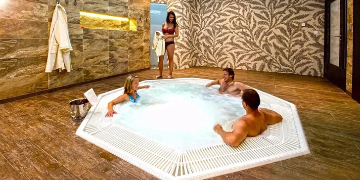 4* relaxace v Resortu Johanka na Vysočině: polopenze a neomezený wellness