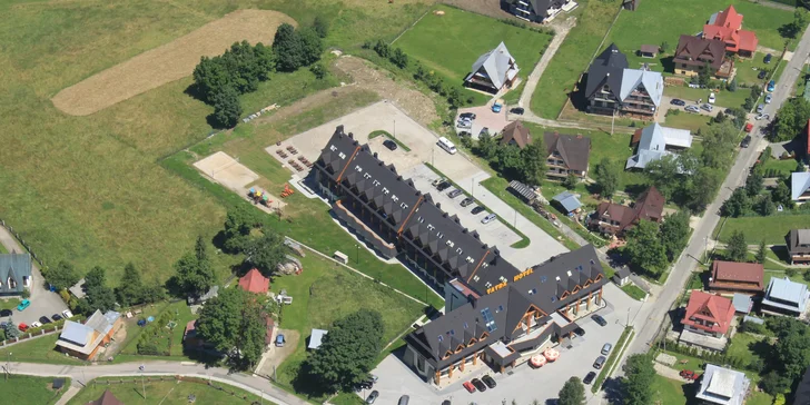 Nejvýše položený rodinný hotel v Zakopaném s panoramatickými výhledy: snídaně či polopenze, wellness