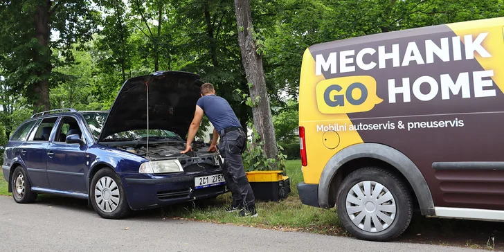 Automechanik až domů: kontrola před dovolenou, koupí i STK či přezutí