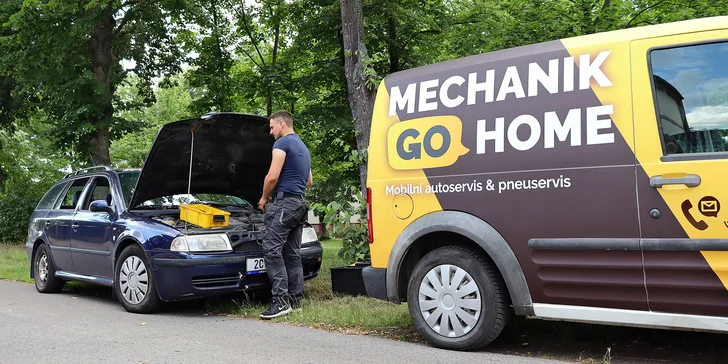 Automechanik až domů: kontrola před dovolenou, koupí i STK či přezutí