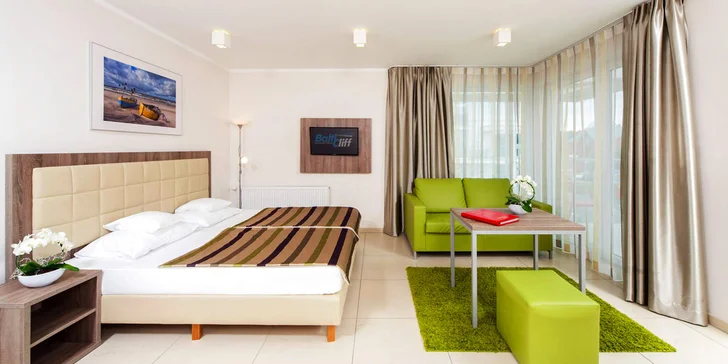 Až 8 dní u Baltského moře v Polsku: moderní apartmány, střešní terasa s lehátky i snídaně