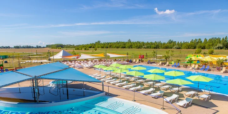 Vstupy na termální koupaliště Nesvady: 2–4 hodiny skvělé relaxace