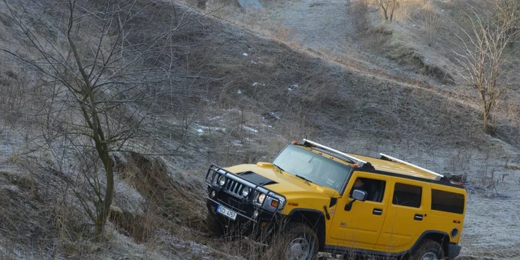 Nic vás nezastaví: jízda Hummerem H2 nebo offroadem Nissan Patrol
