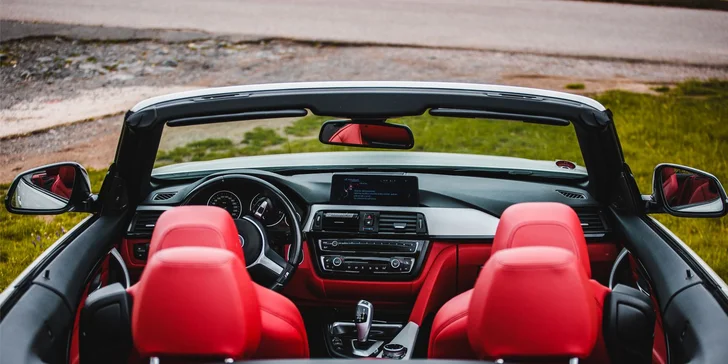 Pronájem kabrioletu BMW 428i na 1 den, víkend nebo celý týden