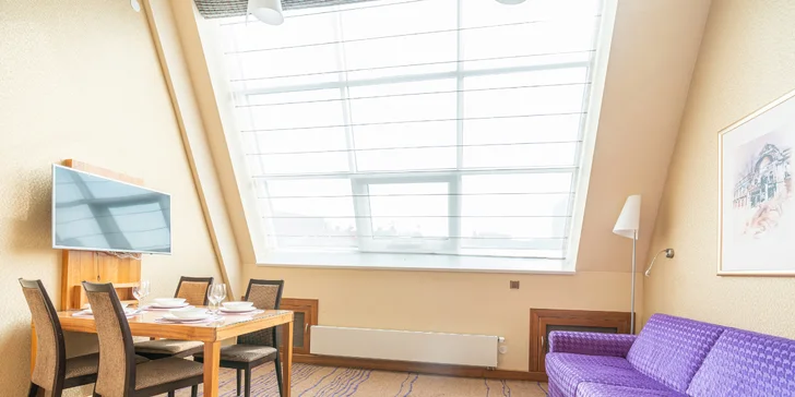 Bydlete v samém srdci Prahy. Apartmán až pro 4 osoby s privátním wellness