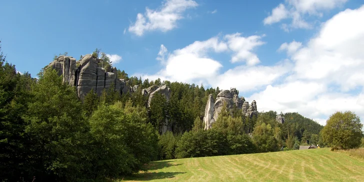 Malý rodinný penzion mezi Adršpachem, Orlickými horami a Krkonošemi