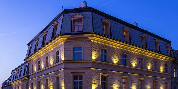 4* hotel mezi hlavním nádražím a Václavákem: prvotřídní snídaně, sauna a fitness neomezeně