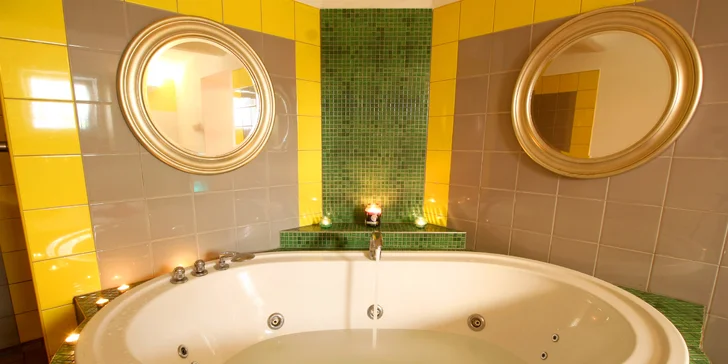 2 hod. privátního wellness pro dva v centru Ostravy: infra sauna, hydromasážní vana, aromaterapie, občerstvení