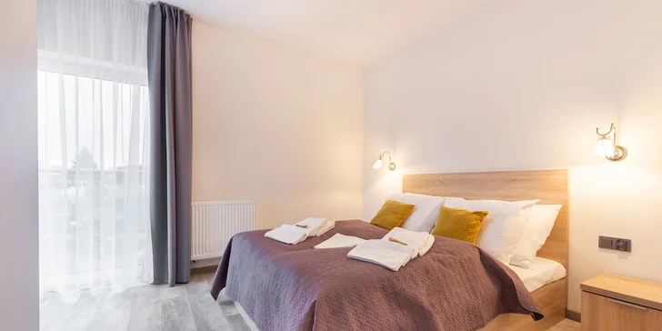 Hurá na Balt: moderní apartmány s plnou výbavou a terasou, 10 min. k pláži, neomezené vstupy do wellness