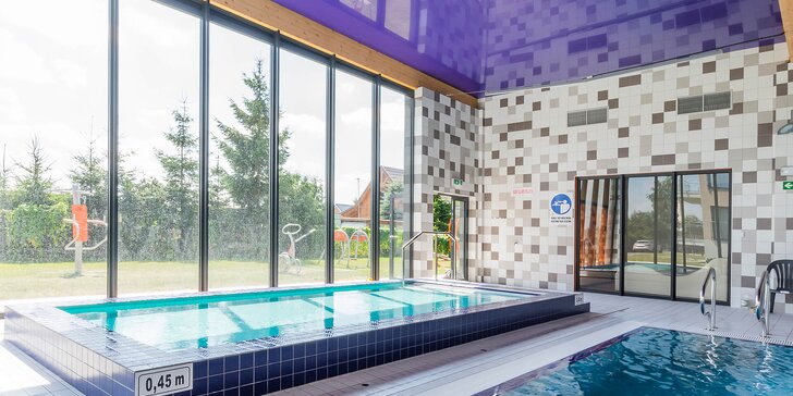 Hurá na Balt: moderní apartmány s plnou výbavou a terasou, 10 min. k pláži, neomezené vstupy do wellness