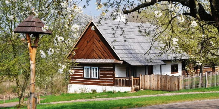 Rodinný výlet: vstupenka do skanzenu a muzea v Kouřimi