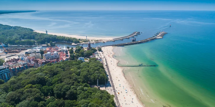 Hurá na Balt: moderní apartmány s plnou výbavou a terasou, 10 min. k pláži, neomezené vstupy do wellness