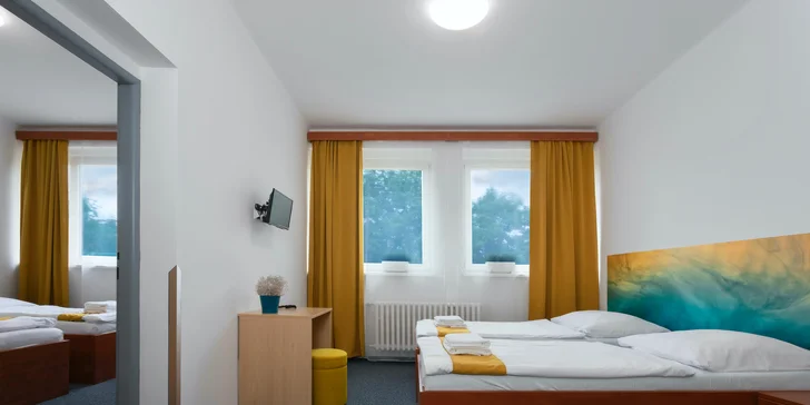V hotelu na okraji Prahy: pobyt se snídaní pro páry i rodiny