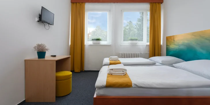 V hotelu na okraji Prahy: pobyt se snídaní pro páry i rodiny