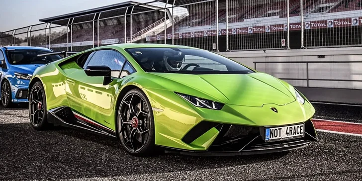 Jízda na mosteckém okruhu se Stigem: Lamborghini Huracán, Porsche 911 i Lotus Elise