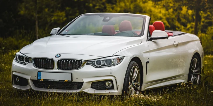 Pronájem kabrioletu BMW 428i na 1 den, víkend nebo celý týden