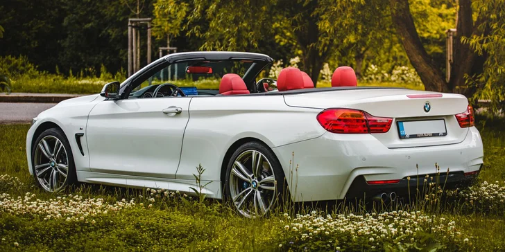 Pronájem kabrioletu BMW 428i na 1 den, víkend nebo celý týden