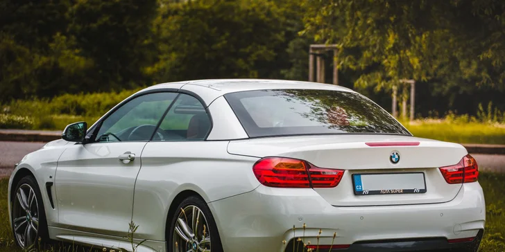 Pronájem kabrioletu BMW 428i na 1 den, víkend nebo celý týden