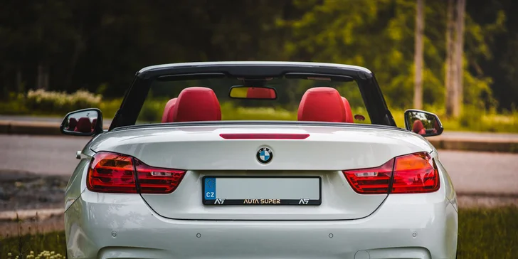 Pronájem kabrioletu BMW 428i na 1 den, víkend nebo celý týden