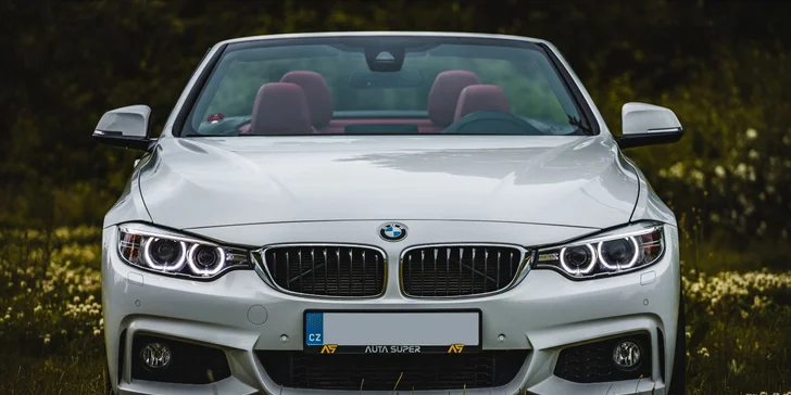 Pronájem kabrioletu BMW 428i na 1 den, víkend nebo celý týden