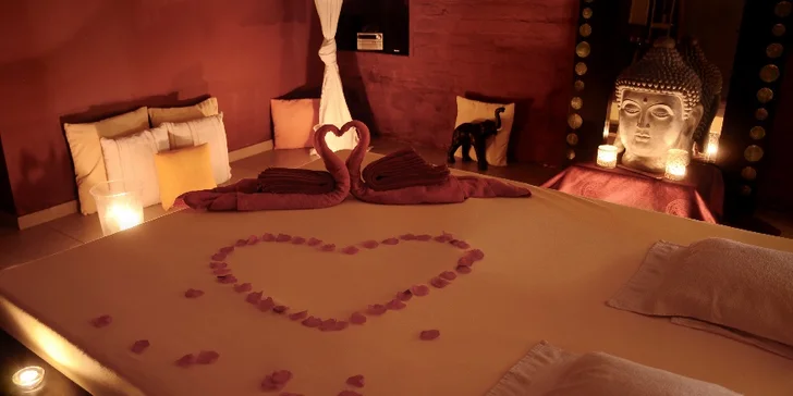 Privátní relax v hydromasážní vaně a infrasauně na 60–240 min. i romantický balíček na celou noc