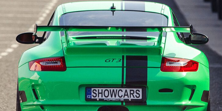 Ukažte závodnické instinkty: 2 nebo 4 kola na Polygonu Brno v Porsche 911 Carrera GT3