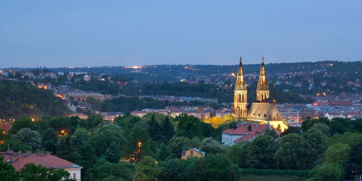 Pobyt v Praze na dosah Vyšehradu: 4* hotel se snídaní a parkováním zdarma
