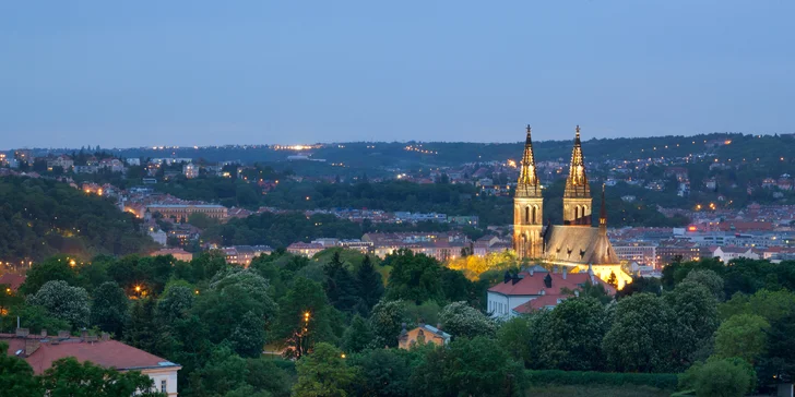 4* pobyt se snídaní v blízkosti Vyšehradu: ideální pro páry i rodiny s dětmi
