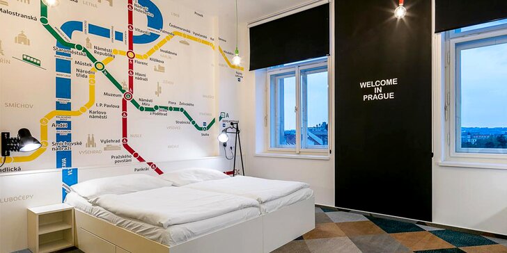 Užijte si Prahu jinak, v designovém hotelu MeetMe 23 v centru Prahy