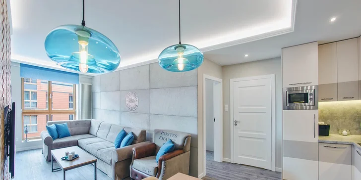 Do apartmánu sa zmestíte až štyria.