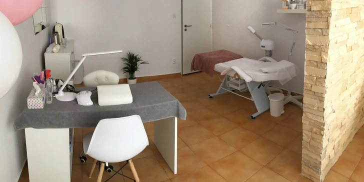 Kosmetické ošetření pleti s možností manikúry či lash liftingu