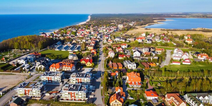 Až 8 dní u Baltského moře v Polsku: moderní apartmány, střešní terasa s lehátky i snídaně