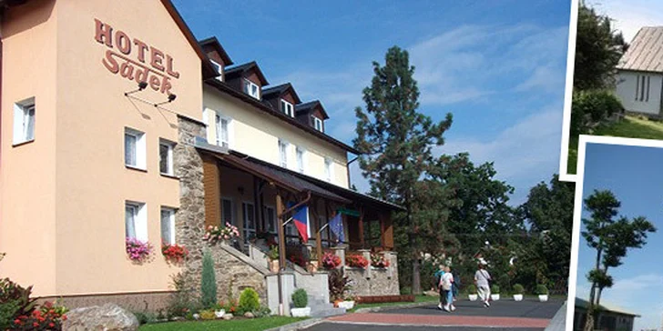Třídenní wellness pobyt pro dva v srdci Chodska