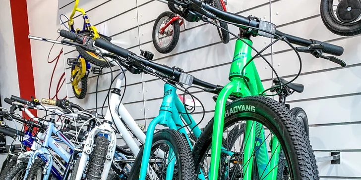 Půjčení kola i koloběžky: klasika či elektro, na pár hodin i den či dva nebo rovnou celý víkend