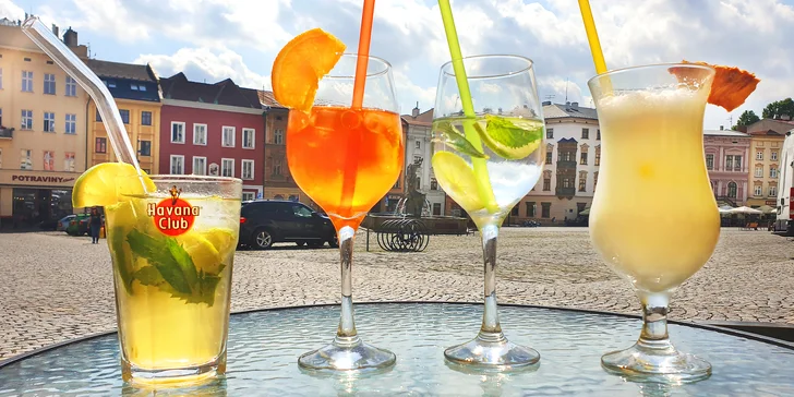 Osvěžte se: ovocná limonáda nebo míchaný drink podle výběru ze 6 variant