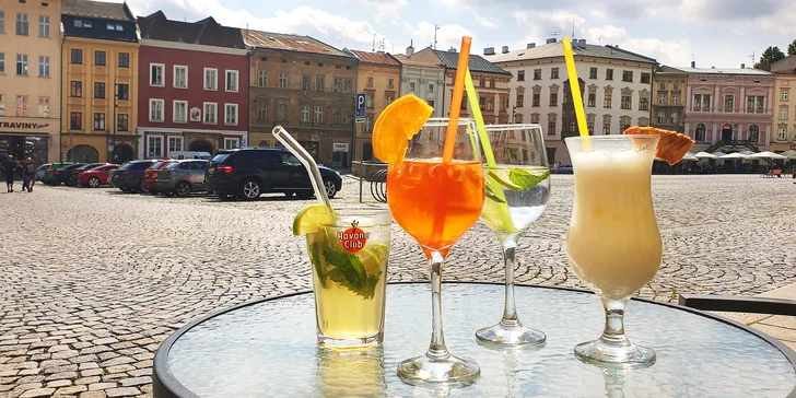 Osvěžte se: ovocná limonáda nebo míchaný drink podle výběru ze 6 variant