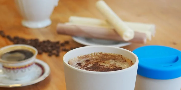 Voucher na 5 káv v podniku Bez obalu Ostrava: espresso a lungo nebo mléčné varianty