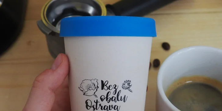 Voucher na 5 káv v podniku Bez obalu Ostrava: espresso a lungo nebo mléčné varianty