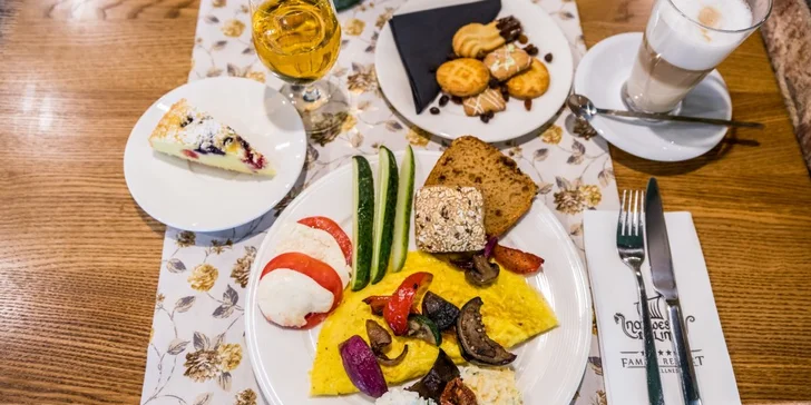 Přepychový resort ve Sklářské Porubě: apartmány pro páry i rodiny, polopenze a wellness