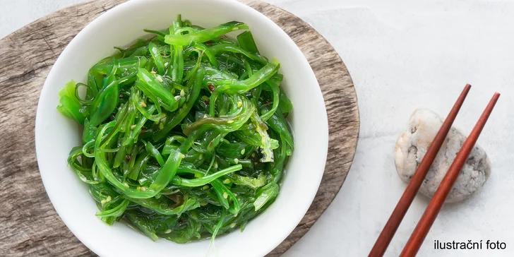 1 kg mraženého a vaukově baleného salátu wakame z FishWay