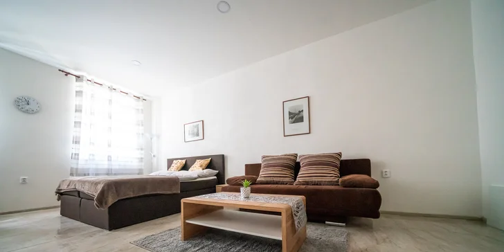 Pohoda na Šumavě pro partu i rodinu: nové a vybavené apartmány s kuchyní